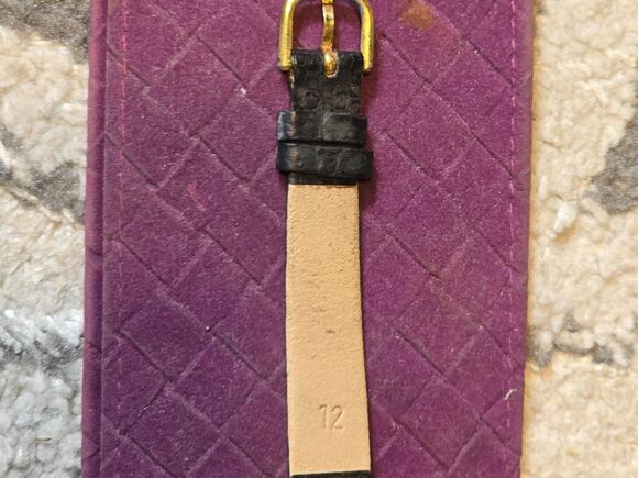 Vintage Anne Klein Quartz Ladies Watch Genuine Snake Made in Italy main image 7